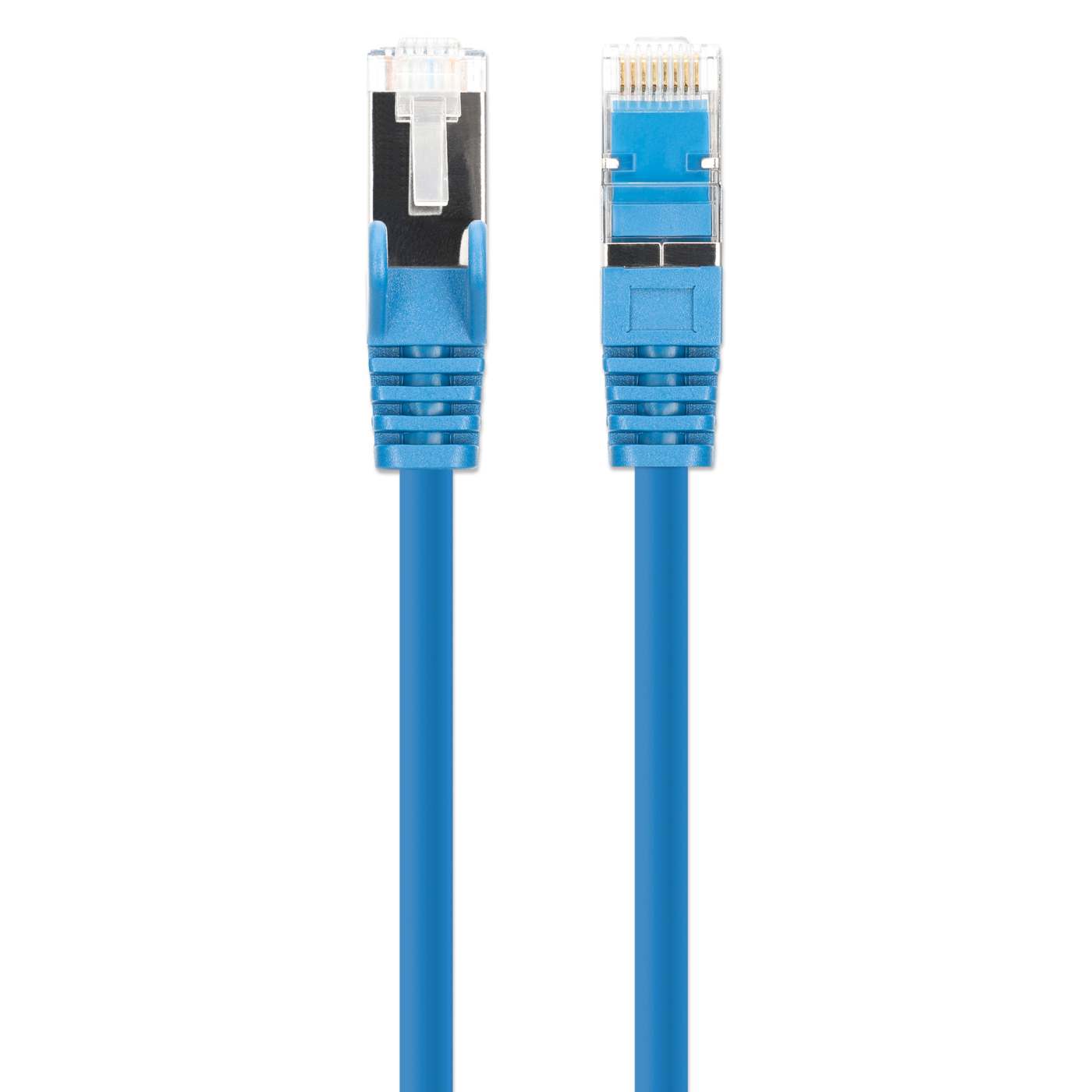 Cat8.1 U/FTP Slim Network Patch Cable, 3 ft., Blue, 10-Pack Image 4