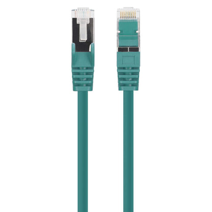 Cat8.1 U/FTP Slim Network Patch Cable, 3 ft., Green, 10-Pack Image 4