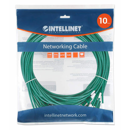 Cat8.1 U/FTP Slim Network Patch Cable, 3 ft., Green, 10-Pack Image 8