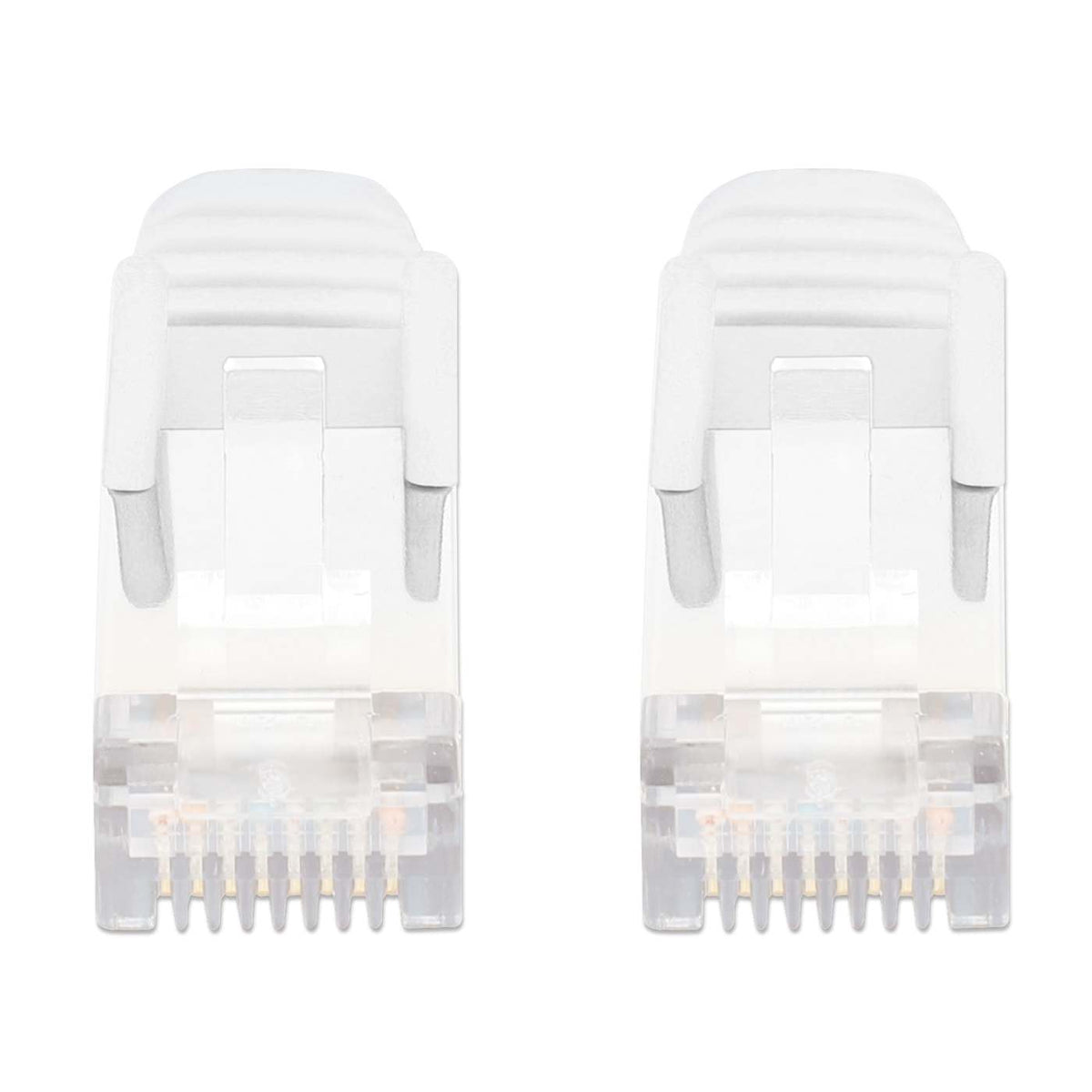 Cat8.1 U/FTP Slim Network Patch Cable, 3 ft., White, 10-Pack Image 5