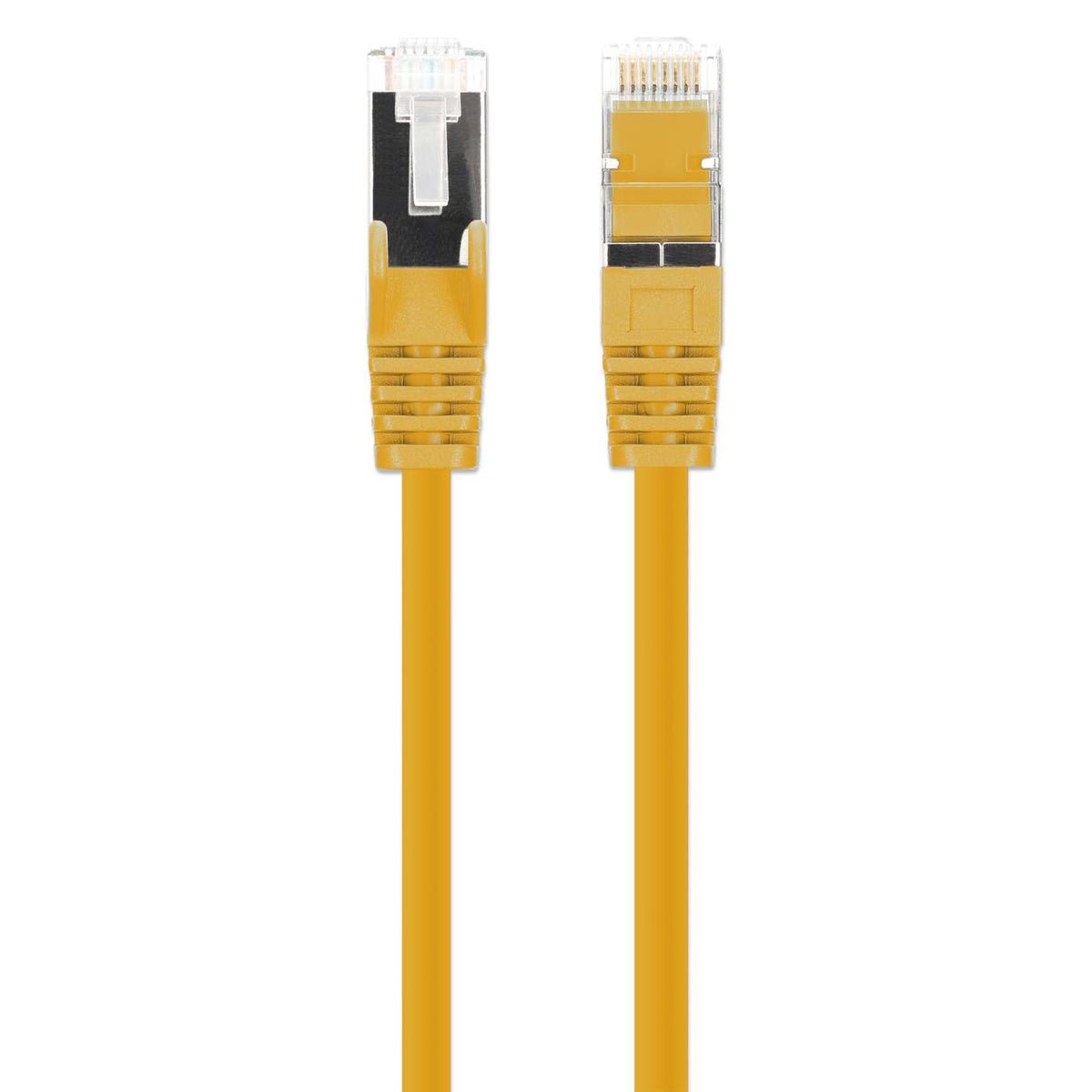 Cat8.1 U/FTP Slim Network Patch Cable, 3 ft., Yellow, 10-Pack Image 4