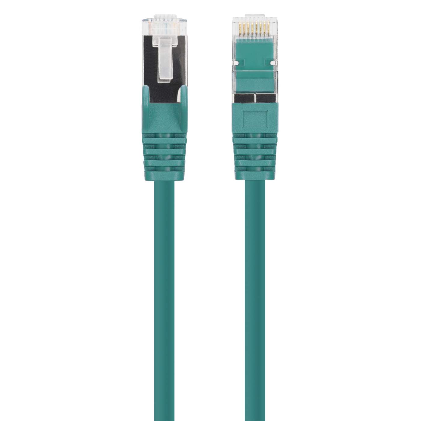 Cat8.1 U/FTP Slim Network Patch Cable, 5 ft., Green, 10-Pack Image 4