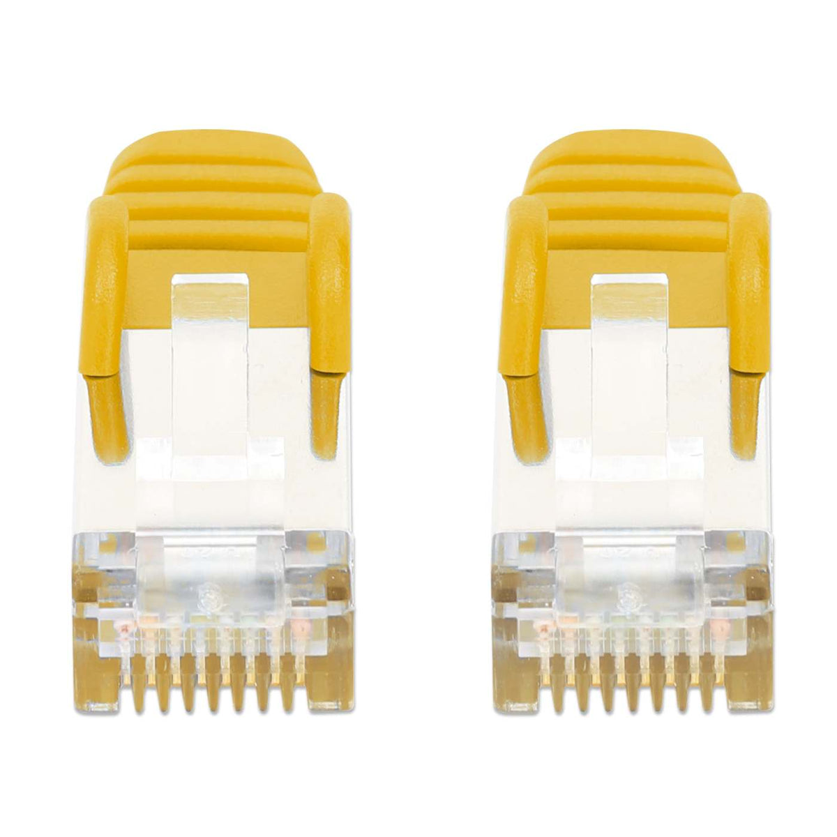 Cat8.1 U/FTP Slim Network Patch Cable, 5 ft., Yellow, 10-Pack Image 5