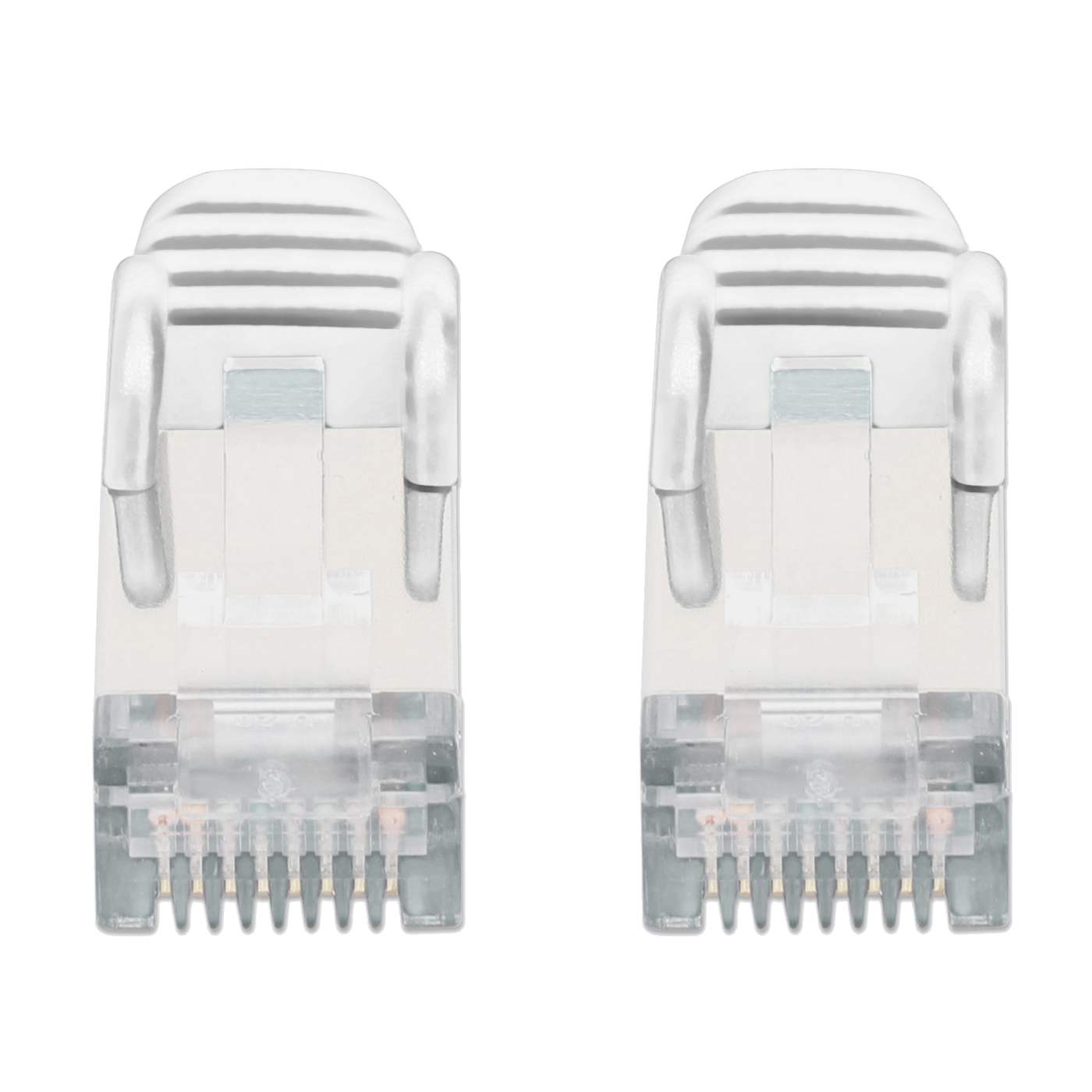 Cat8.1 U/FTP Slim Network Patch Cable, 7 ft., White, 10-Pack Image 6
