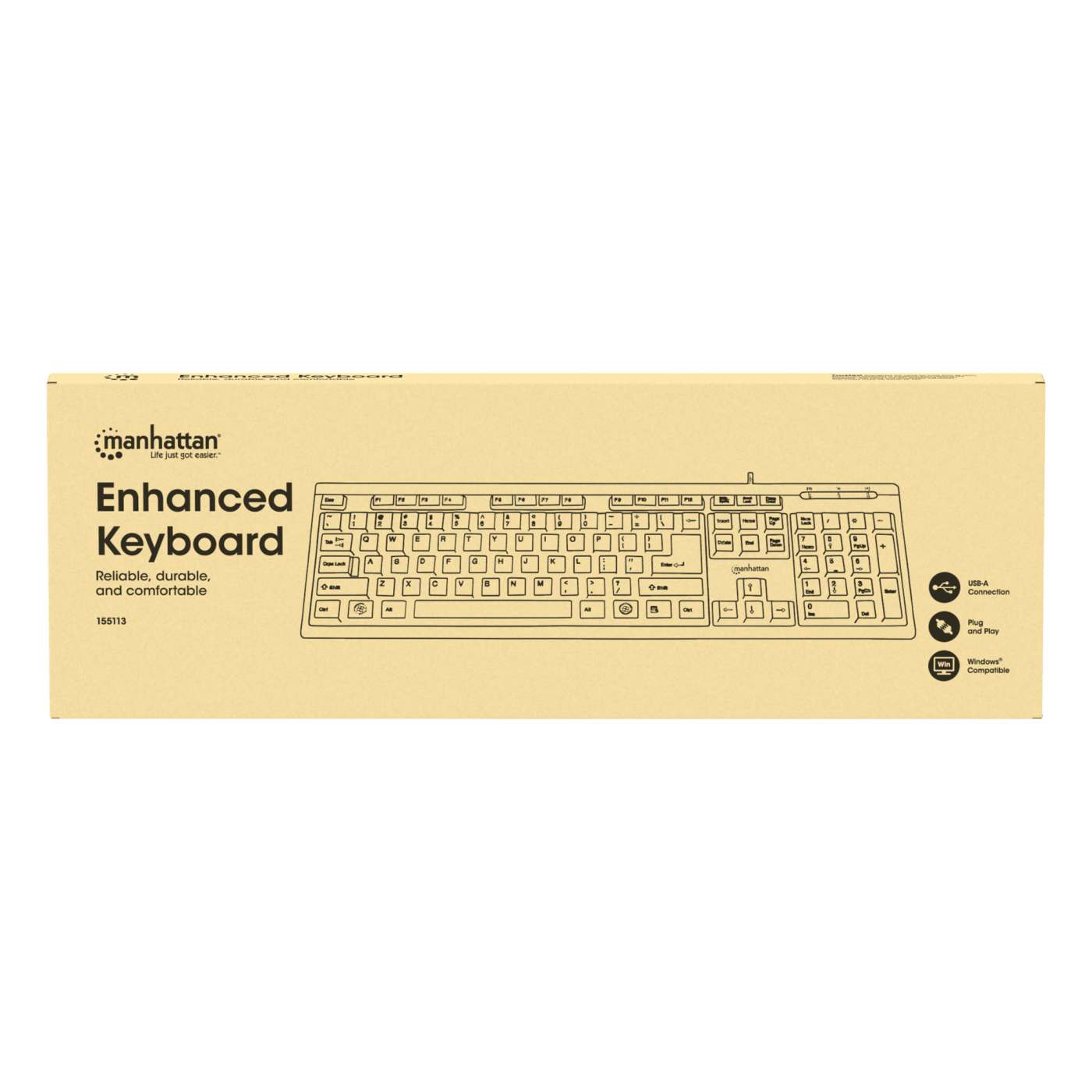 Enhanced USB Keyboard, Spanish layout Packaging Image 2