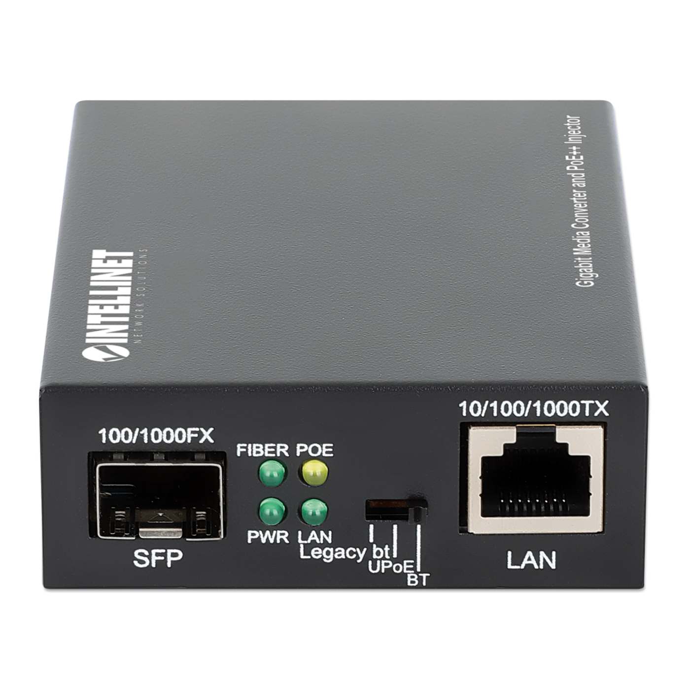 Gigabit Media Converter and PoE++ Injector Image 3