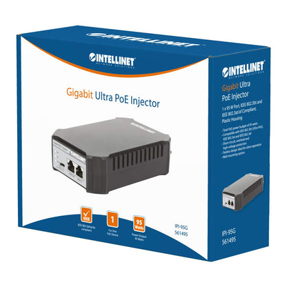 Gigabit PoE++ Injector Packaging Image 2