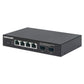 Industrial 4-Port Gigabit Ethernet Switch with 2 SFP Ports Image 1