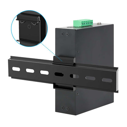 Industrial 6-Port PoE+ Switch with 5 Gigabit Ethernet Ports and 1 SFP Uplink Image 7