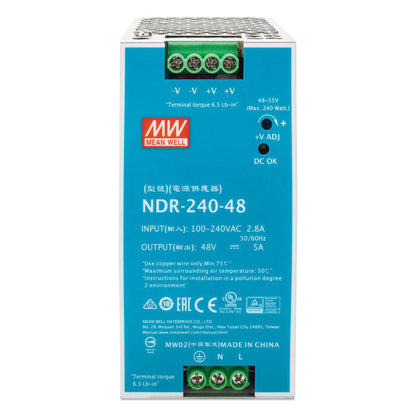 Industrial DIN-Rail Mount Power Supply Unit (PSU) 240W Image 3