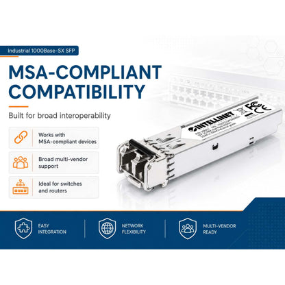 Industrial Gigabit Fiber SFP Optical Transceiver Module Image 7