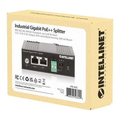 Industrial Gigabit PoE++ Splitter 60 W Packaging Image 2
