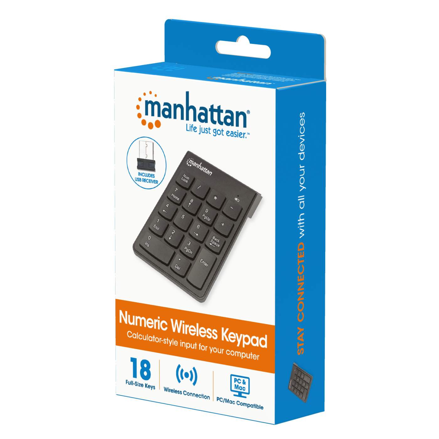 Numeric Wireless Keypad Packaging Image 2