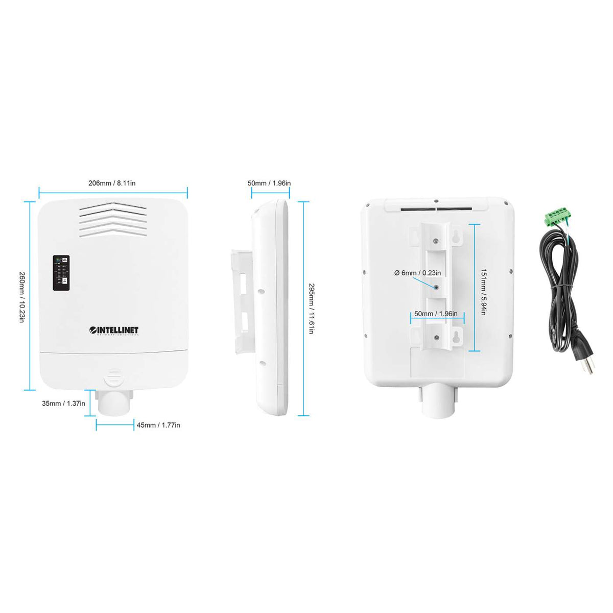 Outdoor 10-Port L2+ Smart Managed PoE+ Switch with 8 Gigabit Ethernet Ports and 2 SFP Uplinks Image 12