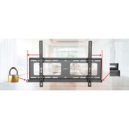 Outdoor Anti-Theft Tilting TV Wall Mount, for 37" to 86" Displays Image 13