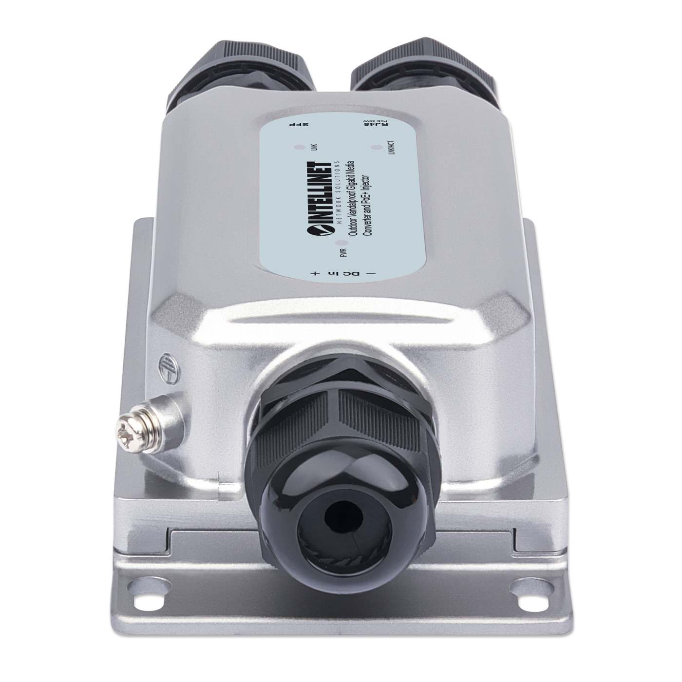 Outdoor Vandalproof Gigabit Media Converter and PoE+ Injector 30W Image 6