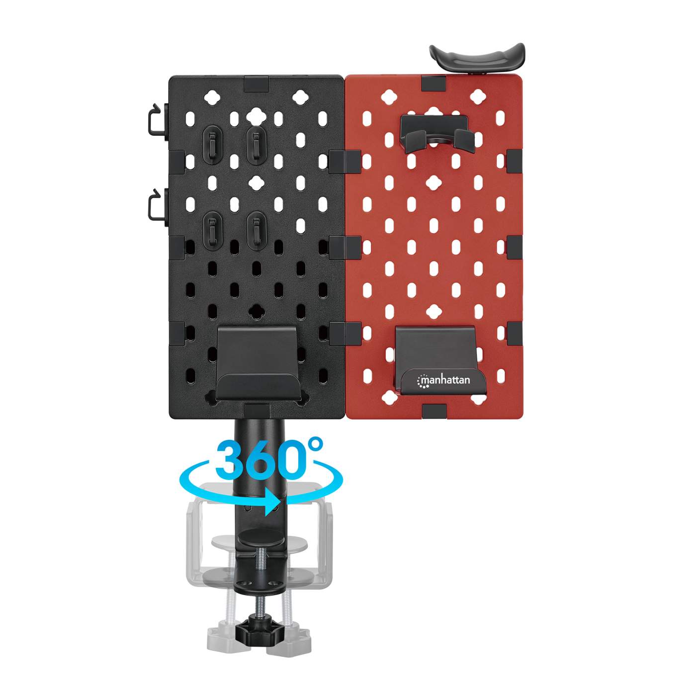 Pegboard Desktop Organizer and Accessory Holder Image 4