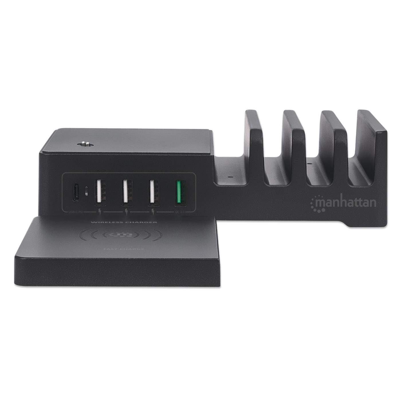 Power Delivery Charging Station with Wireless Charging Pad - 55 W Image 4
