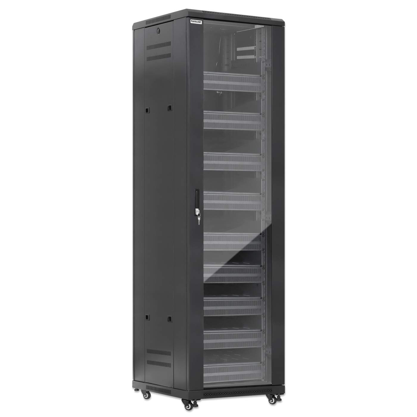 Pro Line Network Cabinet with Integrated Fans, 42U Image 2