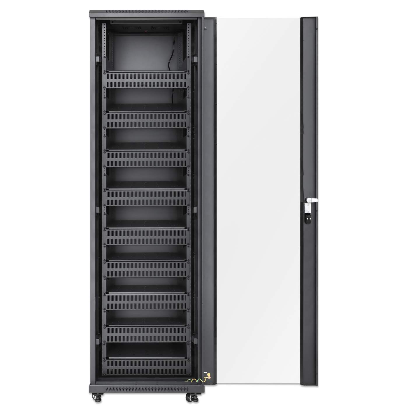 Pro Line Network Cabinet with Integrated Fans, 42U Image 4