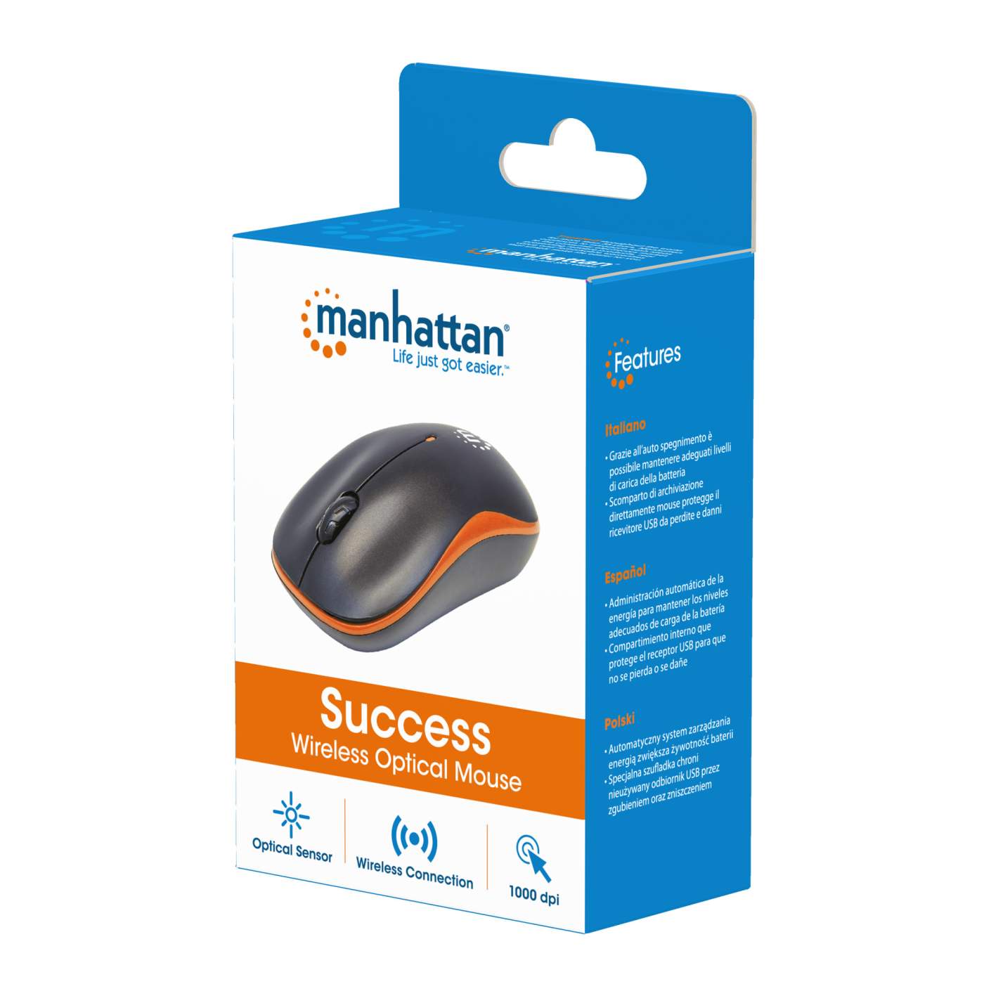 Success Wireless Optical Mouse Packaging Image 2
