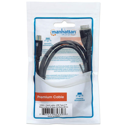 SuperSpeed+ USB C Hard Drive Data Cable Packaging Image 2