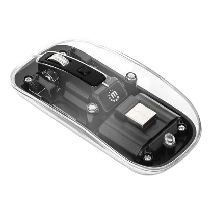 Transparent Rechargeable Wireless USB Mouse Image 6