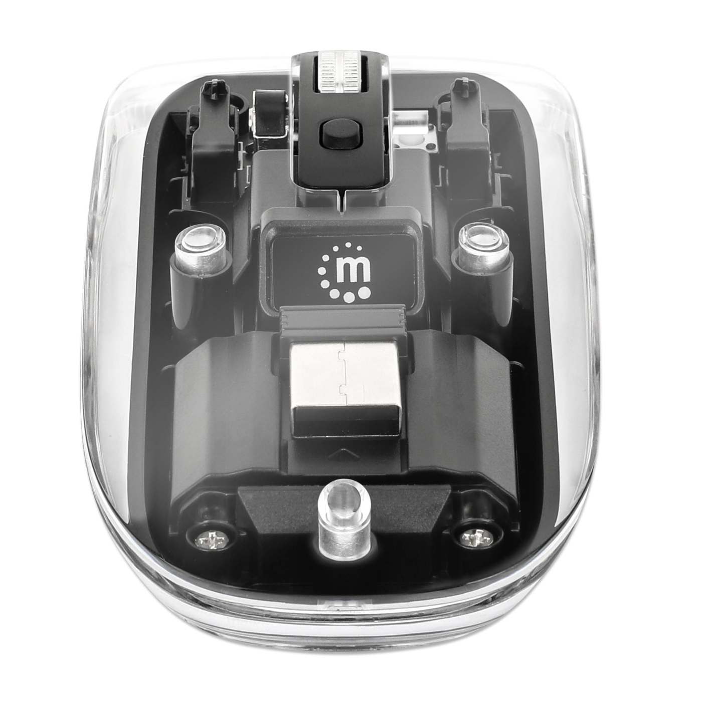 Transparent Rechargeable Wireless USB Mouse Image 10