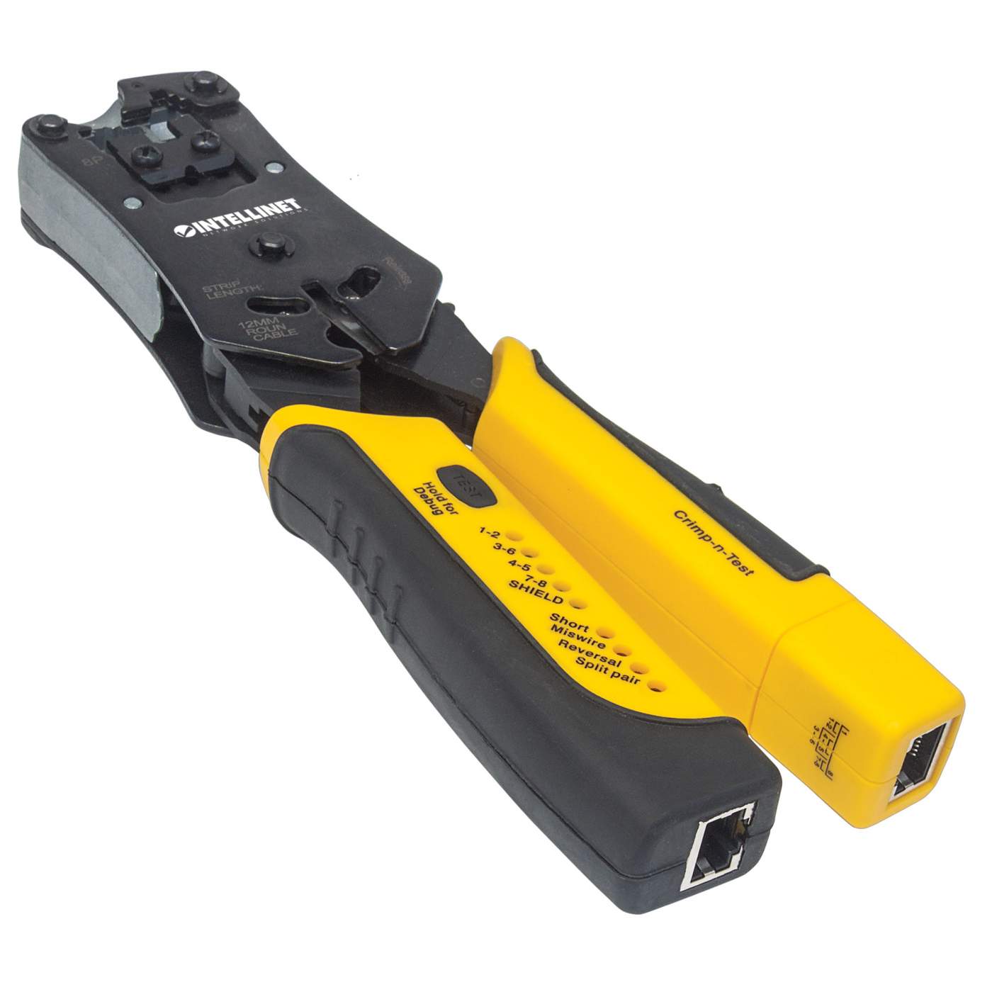 Universal Modular Plug Crimping Tool and Cable Tester Image 3