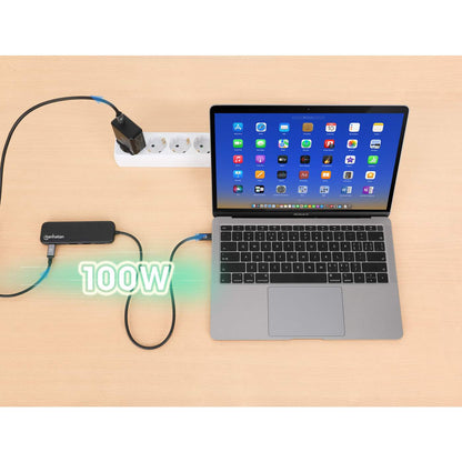 USB-C Docking Station with 100 W PD / 4K HDMI 5-in-1 Multiport USB Hub Image 10