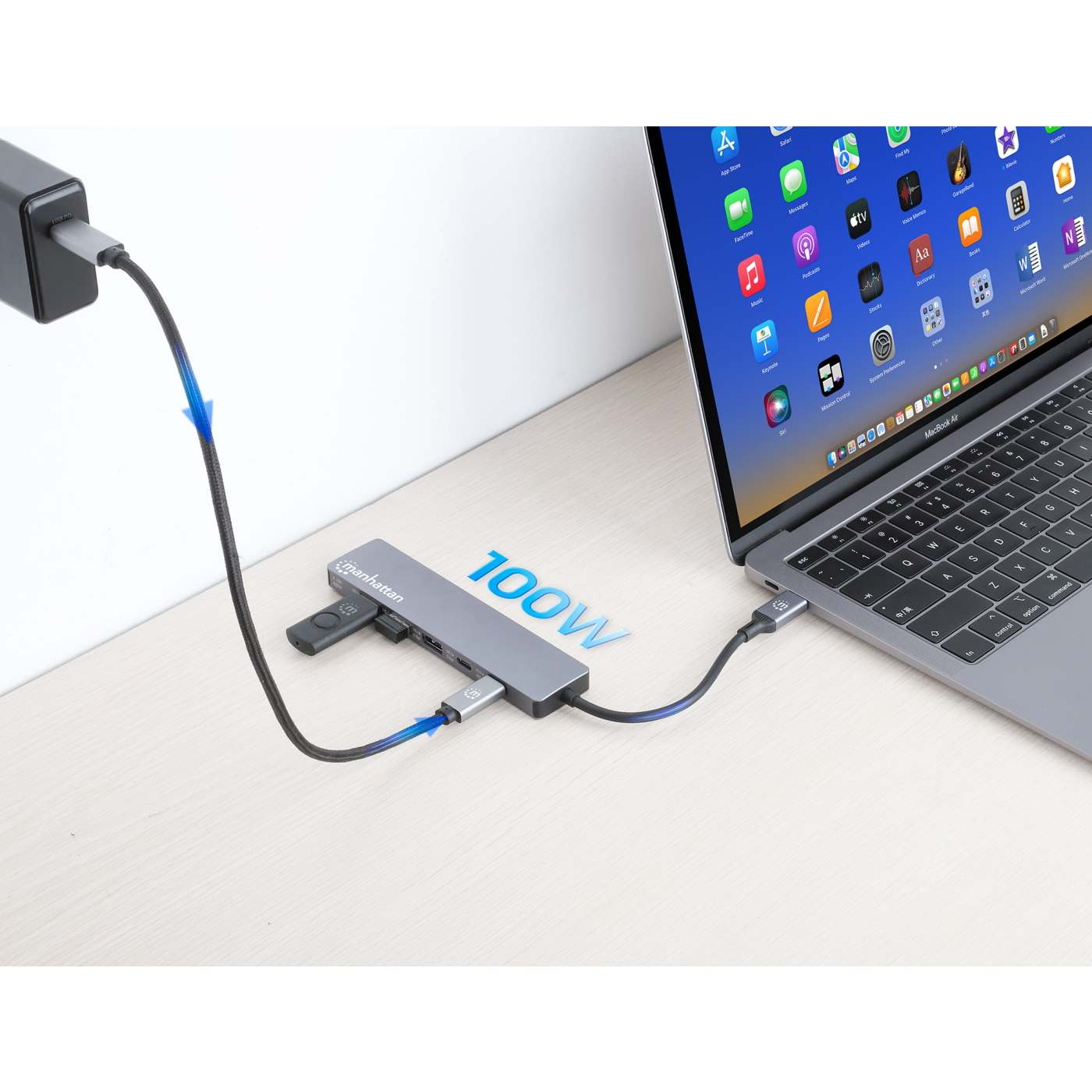 USB-C PD 6-in-1 HDMI 4K Docking Station / Multiport Hub Image 7