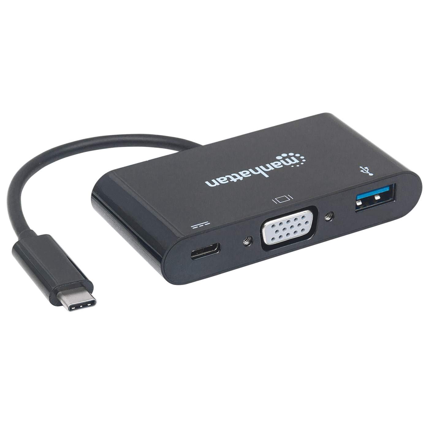 USB-C to VGA 3-in-1 Docking Converter with Power Delivery Image 3