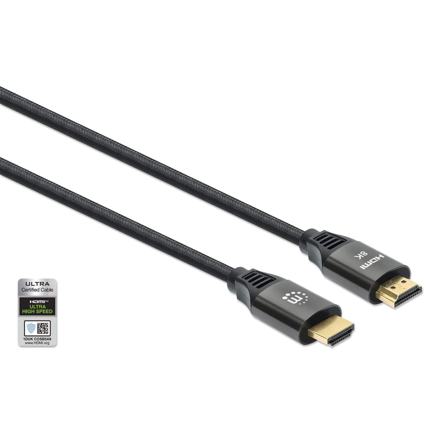 8K@60Hz Certified Ultra High Speed HDMI Cable with Ethernet Image 2