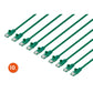Cat6 U/UTP Slim Network Patch Cable, 3 ft., Green, 10-Pack Image 1